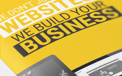 Szablon tożsamości korporacyjnej Web Design & Development Brochure #74843
