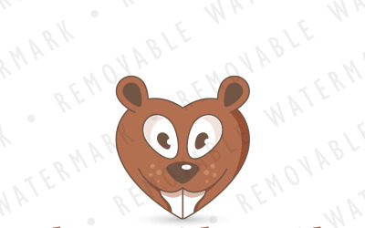 Beaver Love Logo Template
