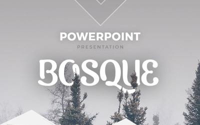 Bosque - Creatieve PowerPoint-sjabloon