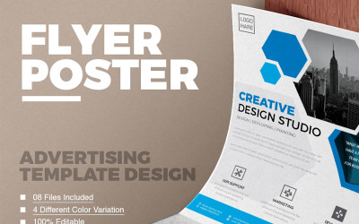 Clean &amp;amp; Modern Flyer Vol 01 - Corporate Identity Template