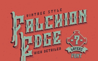 Písmo Falchion Edge