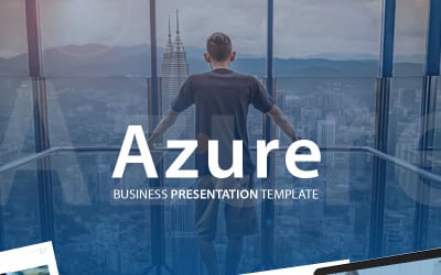 Azure - PowerPoint template