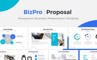 BizPro - Business-PowerPoint-Vorlage