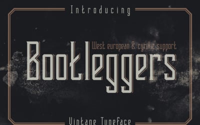 Carattere Bootleggers