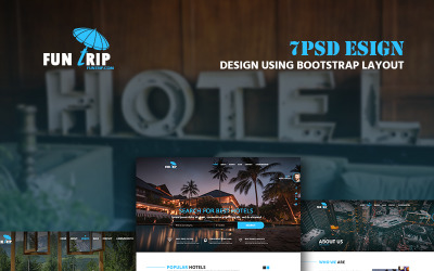 FunTrip - Multipurpose Directory PSD-sjabloon