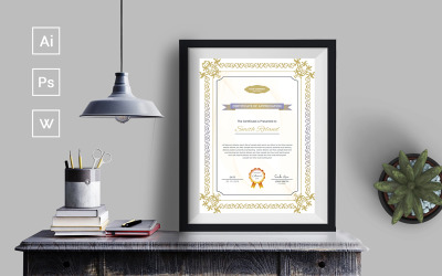 Smith Roland Word Certificate Template
