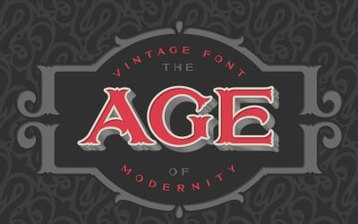 VIntage  &quot;The age of modernity&quot; Font