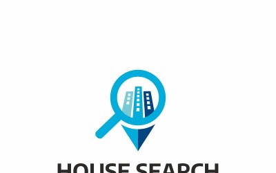 House Search Logo Template