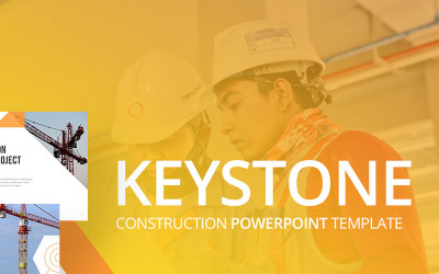 Keystone - Constructie PowerPoint-sjabloon