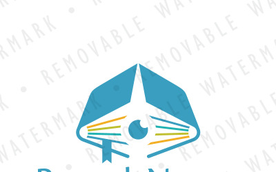 Logotypmall för kunskapens öga