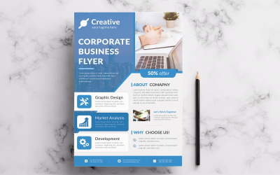 Top - Flyer - Corporate Identity Template