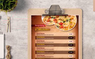 Food Menu - Шаблон фирменного стиля