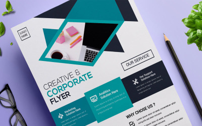 Szablon tożsamości korporacyjnej Creative and Modern Flyer | Vol. 10 #75483