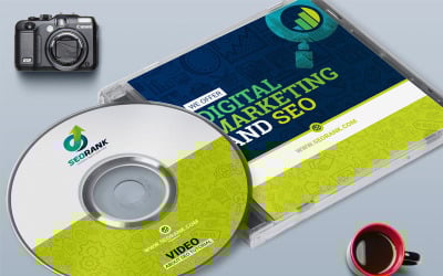 Etichetta CD - | - Design album - Modello di identità aziendale