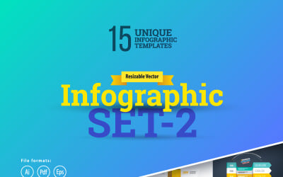 Most Use 3D Set-2 Infographic Elements