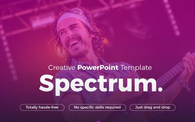 Spectrum - Elegante plantilla de PowerPoint