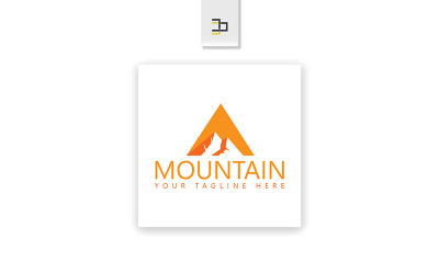 The Mountain logotyp mallar