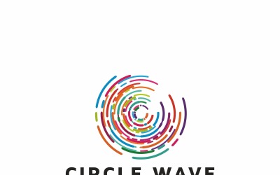 Media Wave Logo Template