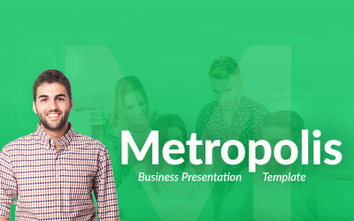 Motropolis – бізнес шаблон PowerPoint