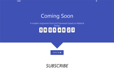 COSO - Coming Soon HTML Specialty Page