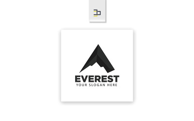 De Everest-logosjablonen