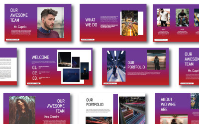 Декабрьский шаблон PowerPoint