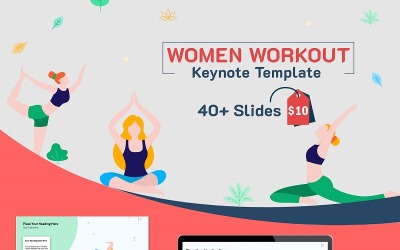 Trening kobiet - szablon Keynote
