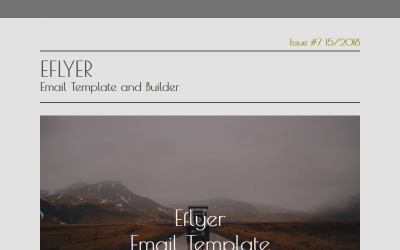 Eflyer - Bülten Şablonu