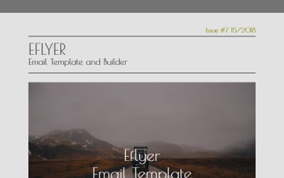 Eflyer - Newsletter Vorlage