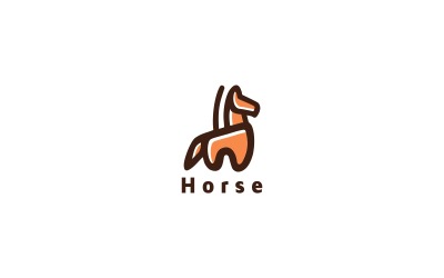 Häst logotyp mall