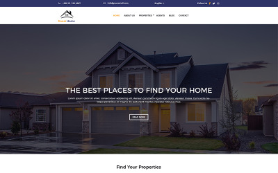 Modello PSD Sweet Home Real Estate