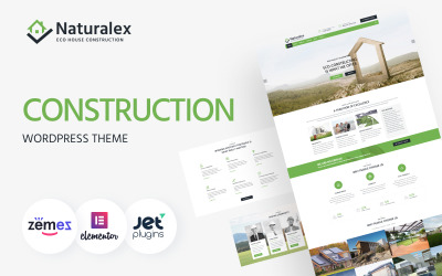 Naturalex - Constructie Multifunctioneel Klassiek WordPress Elementor-thema