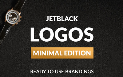 30 logotipos pré-fabricados - modelo de logotipo de edição mínima