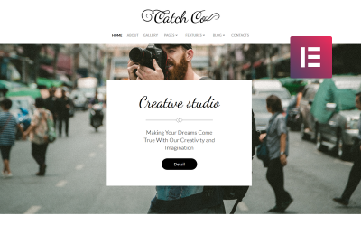 Reszponzív Catch Co - Photo Studio Multipurpose Creative WordPress Elementor Theme WordPress sablon 76017
