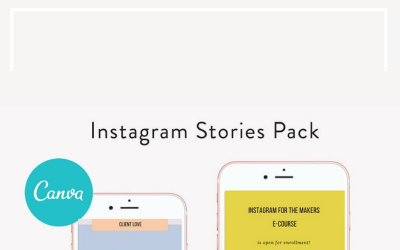 CANVA Infopreneur Insta Stories Social Media Template