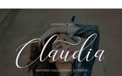 Claudia Script Betűtípus 76199