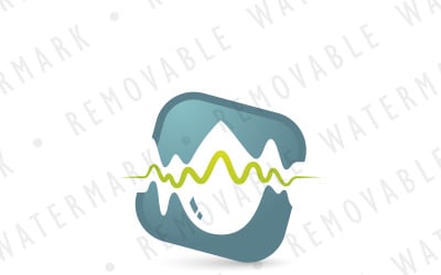 Fluid Analysis Logo Template