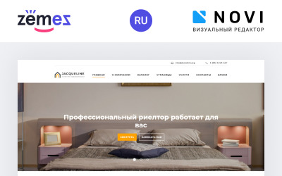 Jacqueline - Real Estate Multipage Ru Website Template