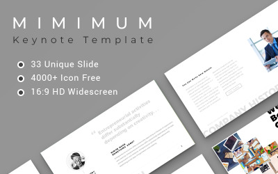 Mimimum - Keynote template
