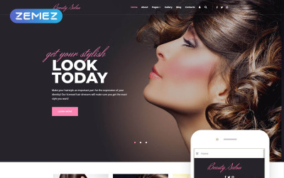 Reszponzív Modern Ready-To-Use Beauty Salon Joomla sablon 76172