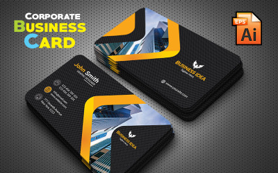 Tarjeta de presentación creativa - Plantilla de identidad corporativa