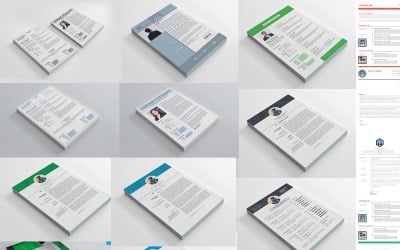 Clean Resume/Cv - 20+ Items Included - Corporate Identity Template
