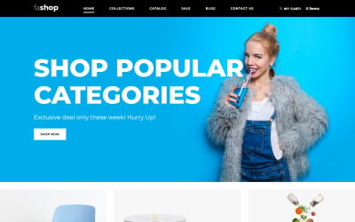 faShop - Nagykereskedelmi használatra kész, tiszta Shopify téma