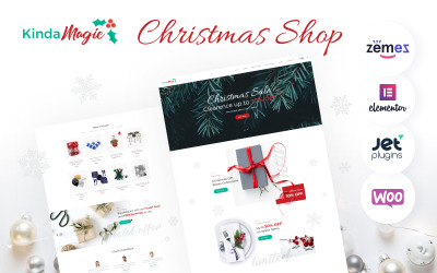 Kinda Magic - чарівна та надихаюча різдвяна тема WooCommerce