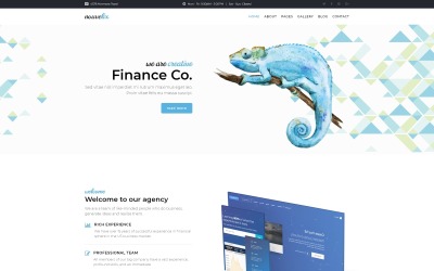Nouvelix - Адаптивный точный шаблон Joomla для креативного агентства