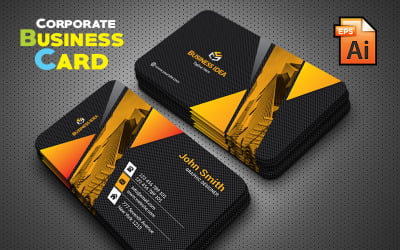 Quality Business Card Printing - Corporate Identity Template