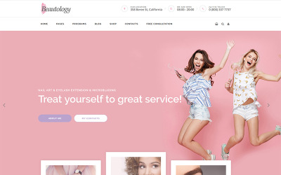 Beautology - Hälsovård, näring och skönhet WordPress-tema