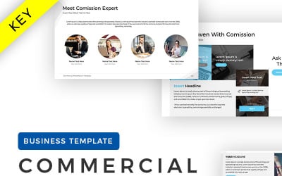 Commercial - - Keynote template