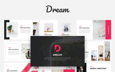 Dream - Creative - Keynote şablonu