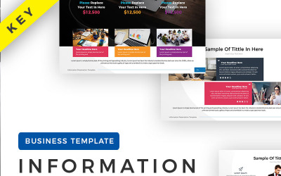 Информационная презентация - - Шаблон Keynote